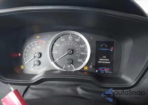 2021 Toyota Corolla Le z USA, uszkodzony, nr VIN 5YFEPMAE2MP233148